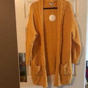PLUS Umgee Chenille Cardigan